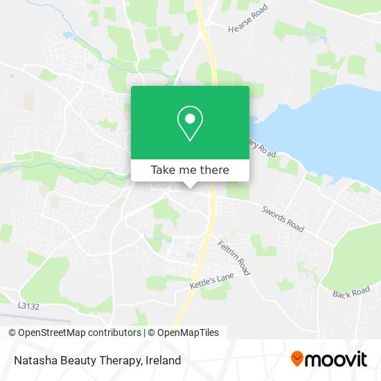 Natasha Beauty Therapy map