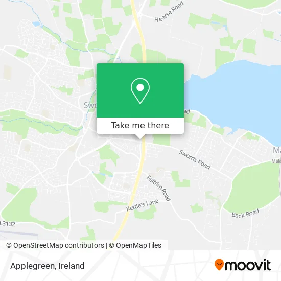 Applegreen map