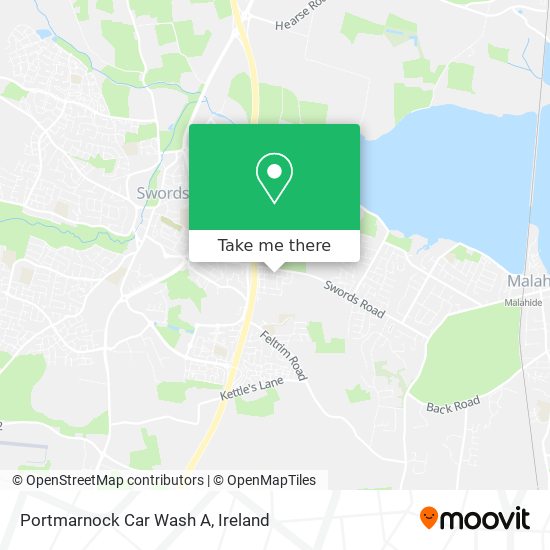 Portmarnock Car Wash A map