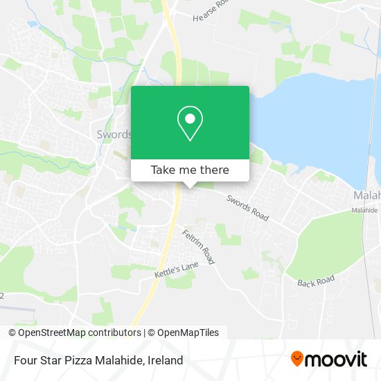 Four Star Pizza Malahide plan