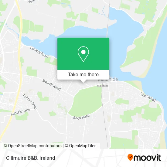 Cillmuire B&B map