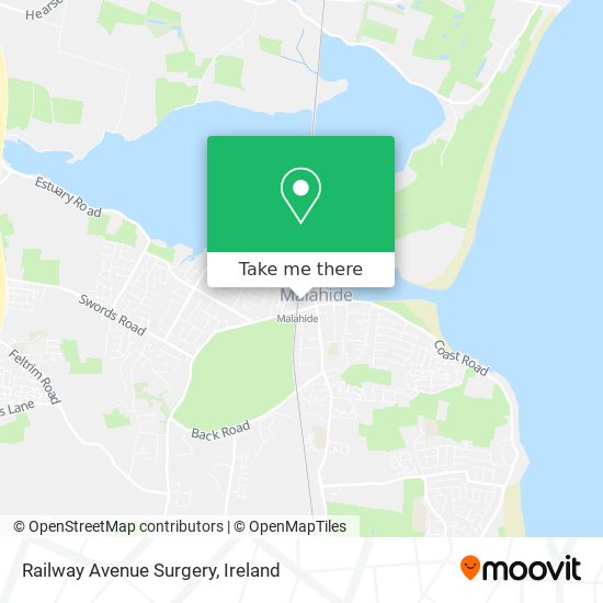 Railway Avenue Surgery map