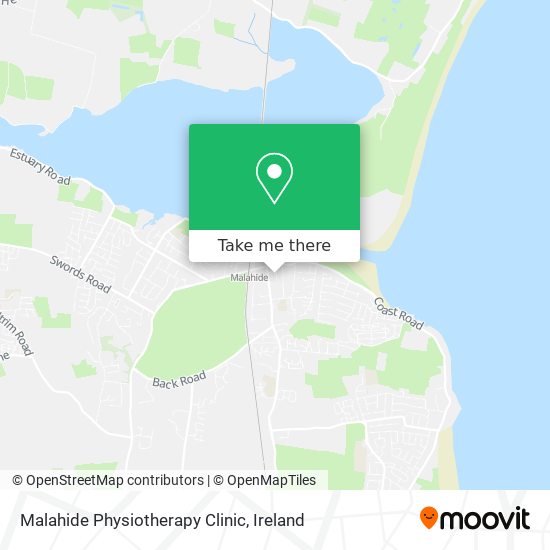 Malahide Physiotherapy Clinic map