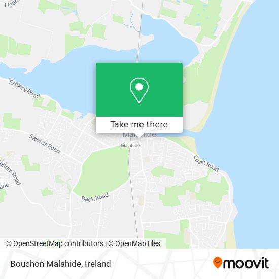 Bouchon Malahide map