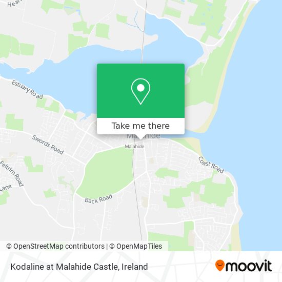 Kodaline at Malahide Castle map