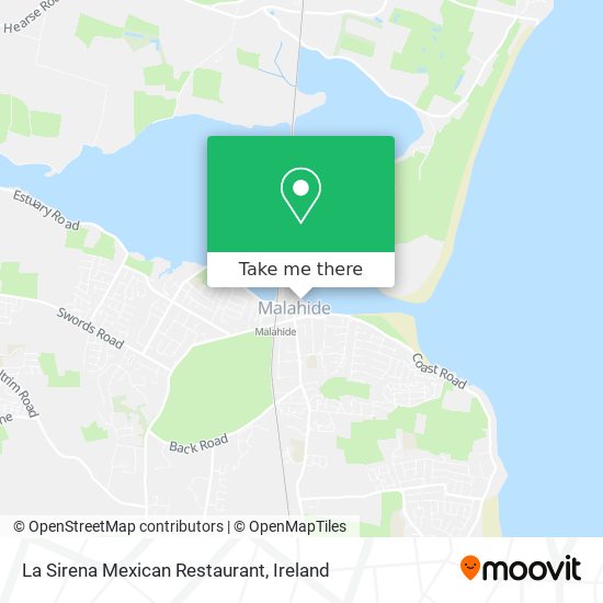 La Sirena Mexican Restaurant map