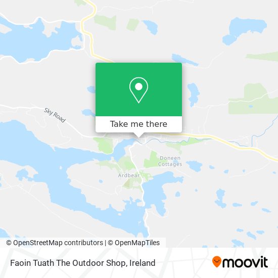 Faoin Tuath The Outdoor Shop plan