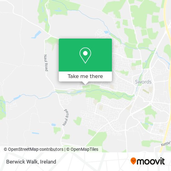 Berwick Walk map