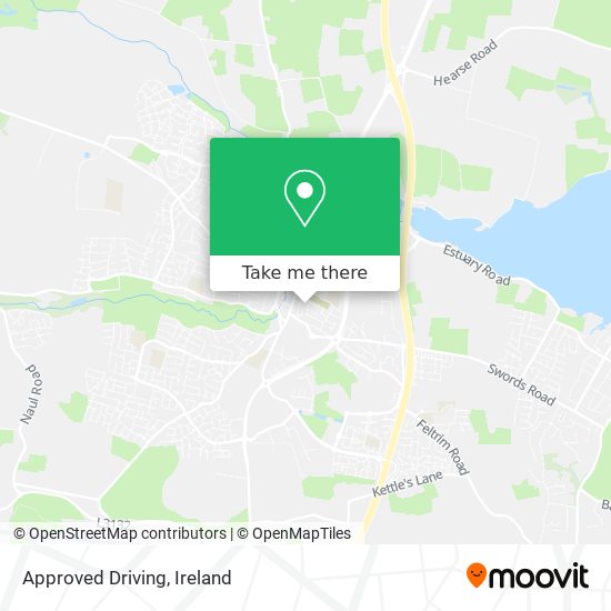 Approved Driving map