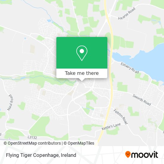 Flying Tiger Copenhage map