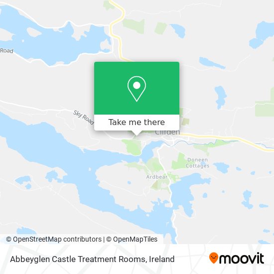 Abbeyglen Castle Treatment Rooms map