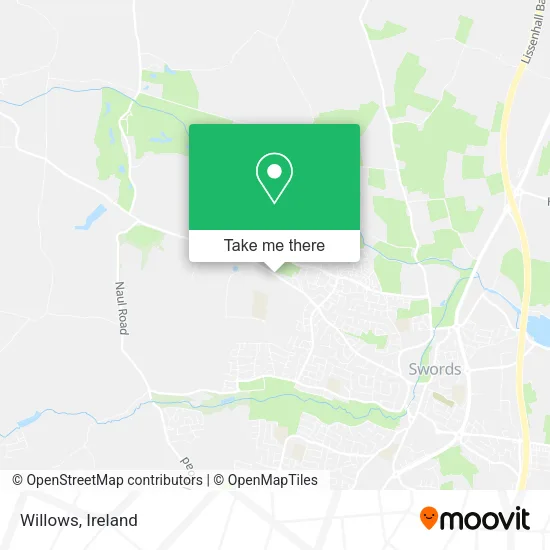Willows map