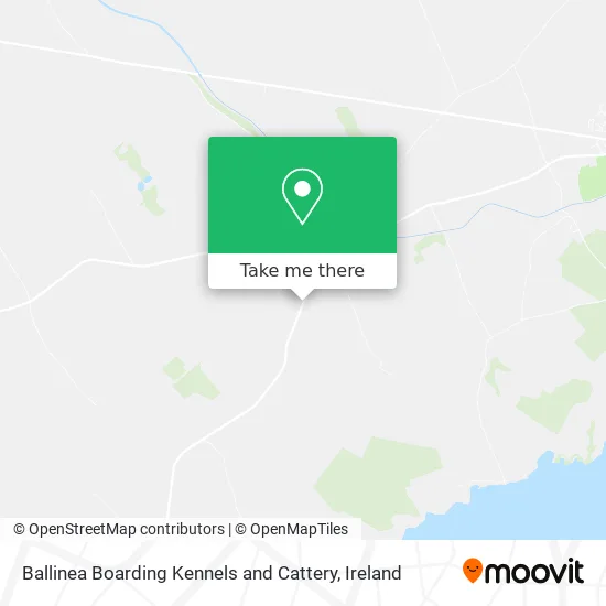 Ballinea Boarding Kennels and Cattery map