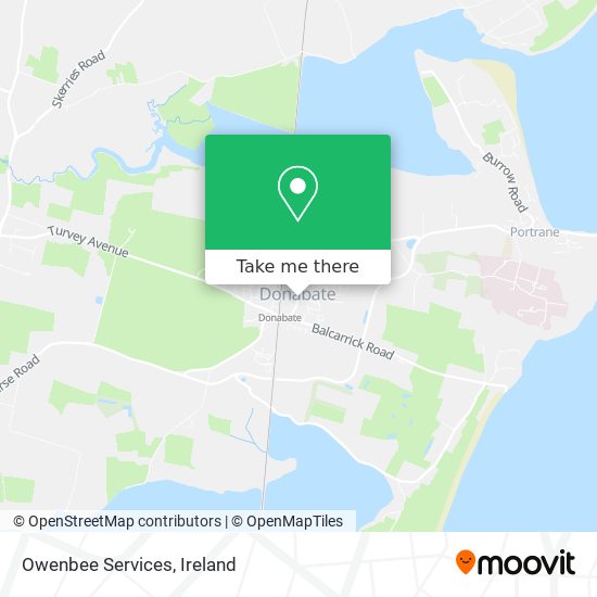 Owenbee Services map