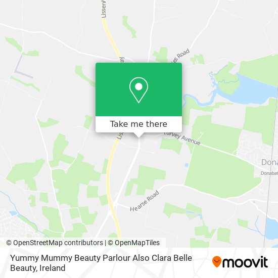 Yummy Mummy Beauty Parlour Also Clara Belle Beauty map