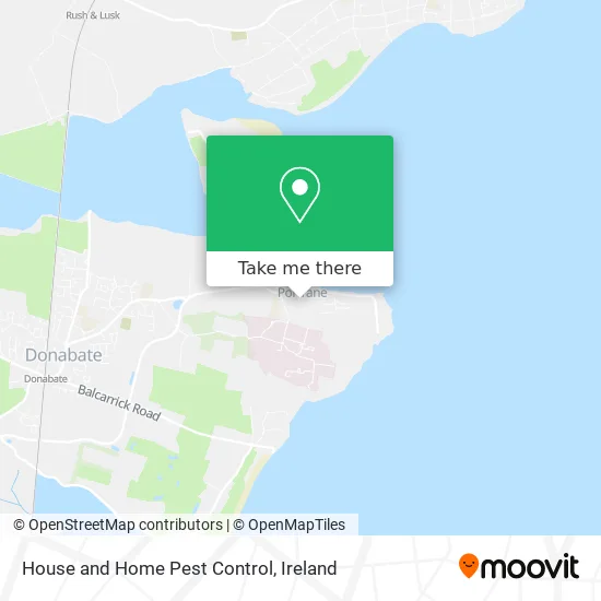 House and Home Pest Control map