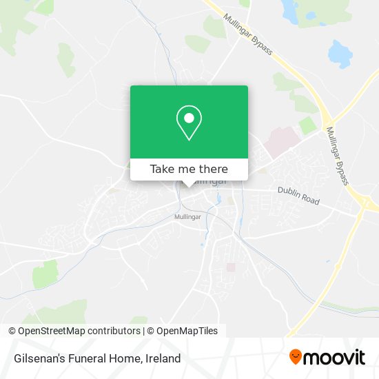 Gilsenan's Funeral Home map
