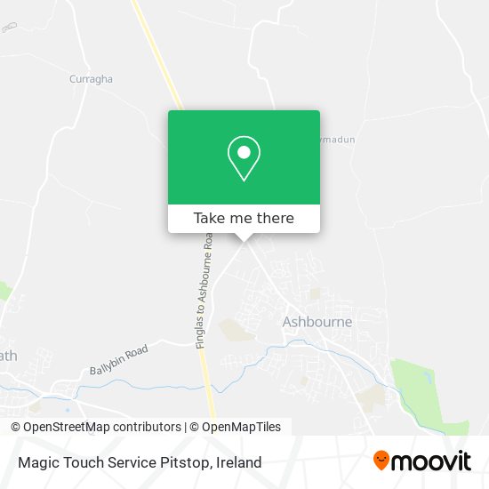 Magic Touch Service Pitstop map