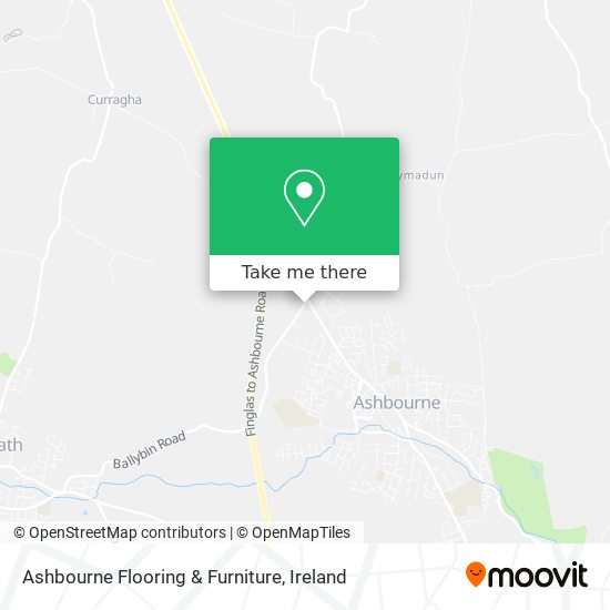 Ashbourne Flooring & Furniture map