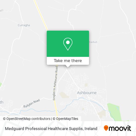 Medguard Professioal Healthcare Supplis map