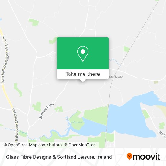 Glass Fibre Designs & Softland Leisure map