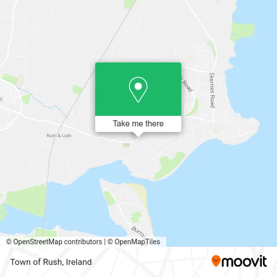 Town of Rush map