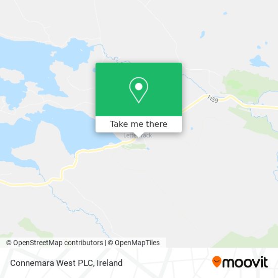 Connemara West PLC map