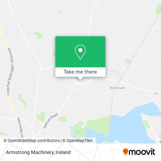 Armstrong Machinery map