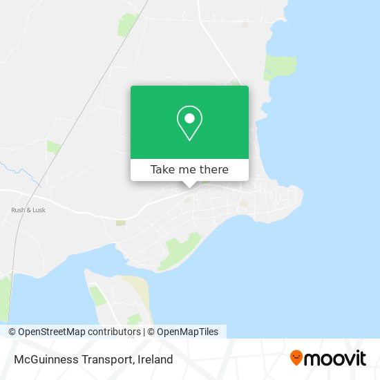 McGuinness Transport map