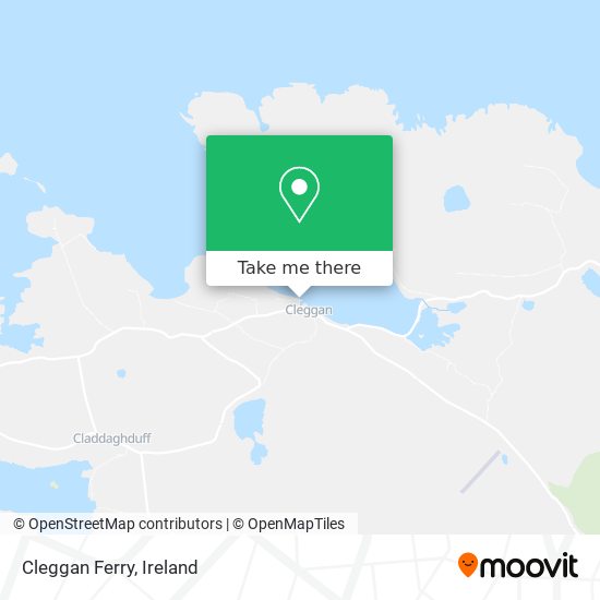 Cleggan Ferry plan