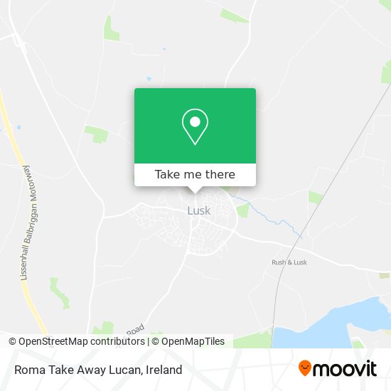 Roma Take Away Lucan map