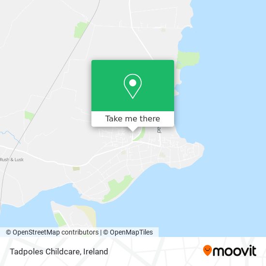 Tadpoles Childcare map