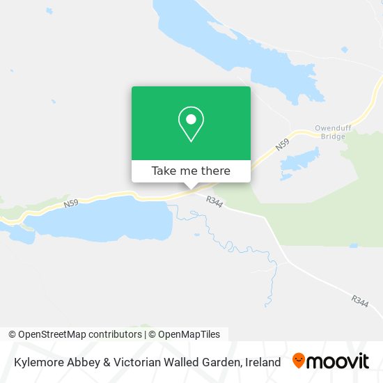 Kylemore Abbey & Victorian Walled Garden map