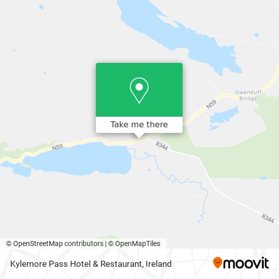 Kylemore Pass Hotel & Restaurant map