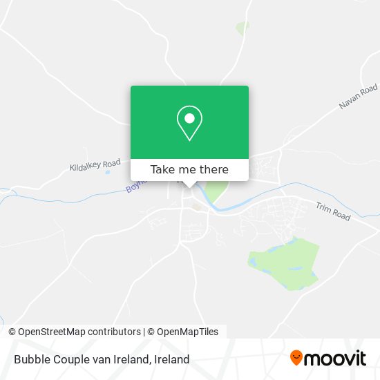 Bubble Couple van Ireland map