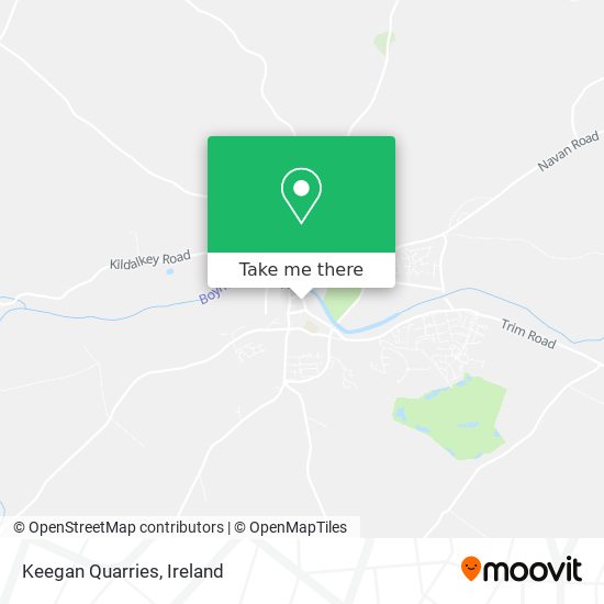 Keegan Quarries map