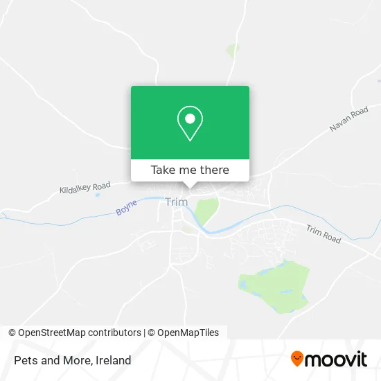 Pets and More map