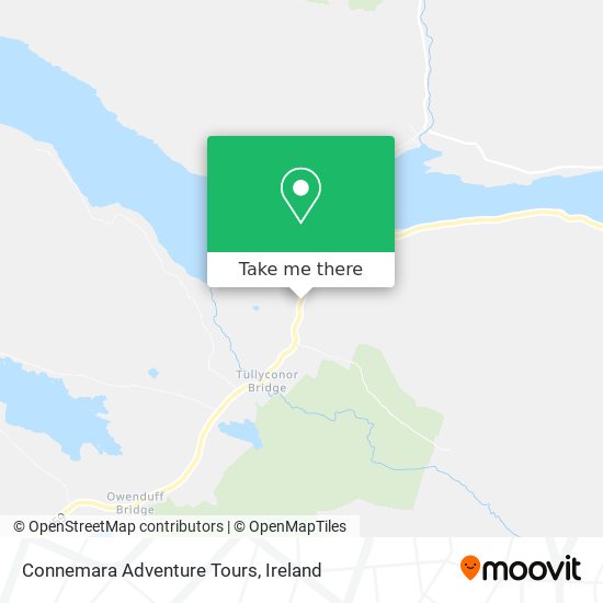 Connemara Adventure Tours map