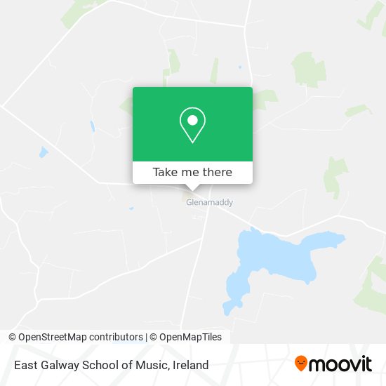 East Galway School of Music map