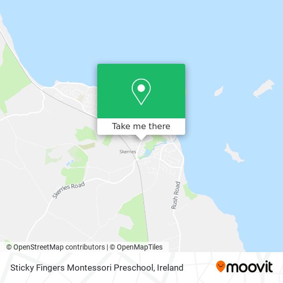 Sticky Fingers Montessori Preschool map