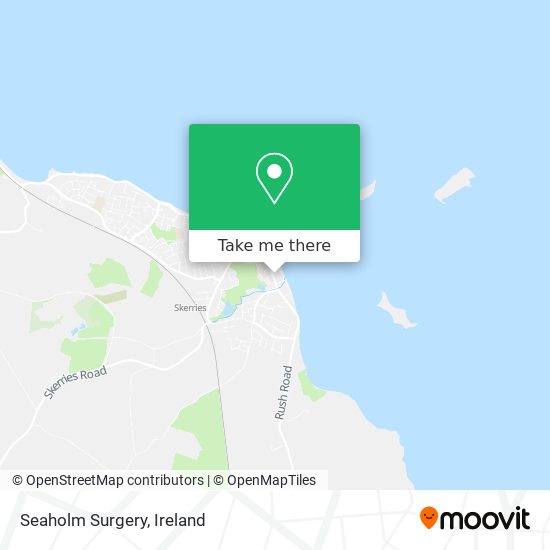 Seaholm Surgery map