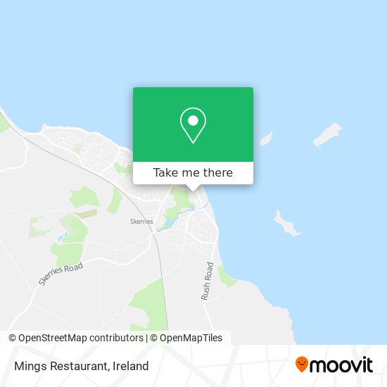 Mings Restaurant map