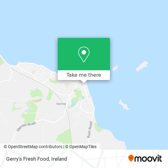 Gerry's Fresh Food map