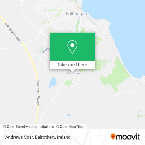 Andrews Spar, Balrothery map