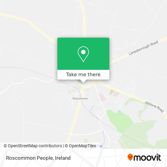 Roscommon People map