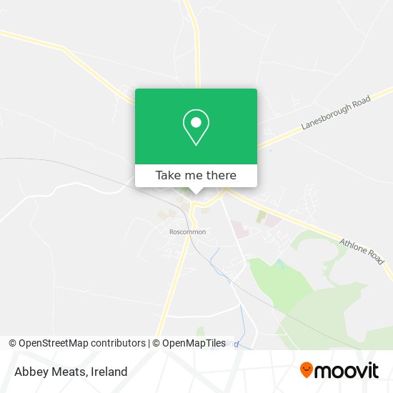 Abbey Meats map