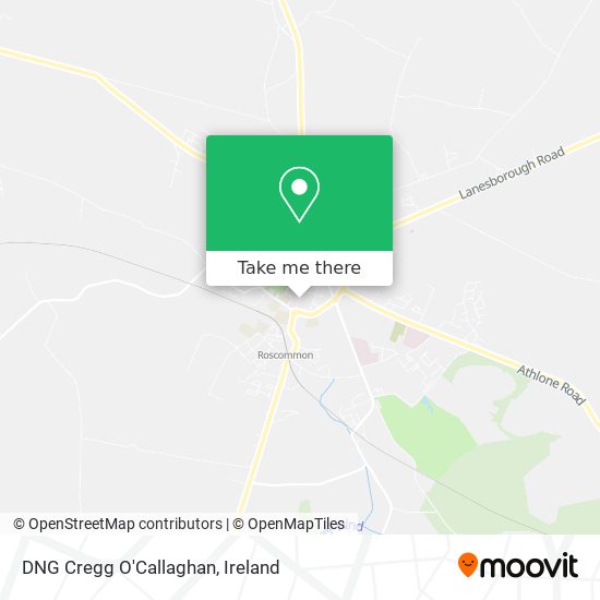 DNG Cregg O'Callaghan map