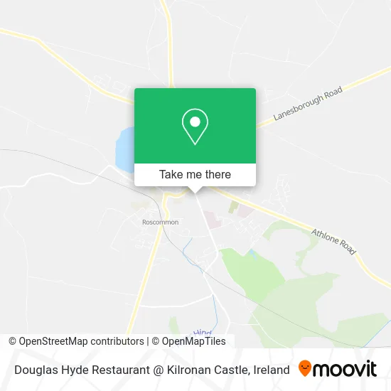 Douglas Hyde Restaurant @ Kilronan Castle map