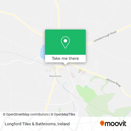 Longford Tiles & Bathrooms map