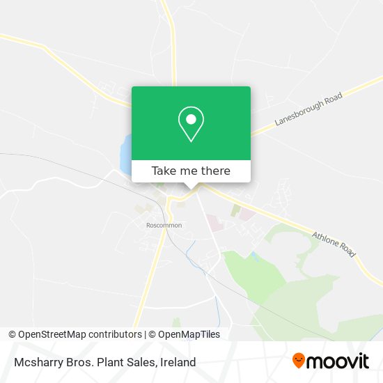 Mcsharry Bros. Plant Sales map